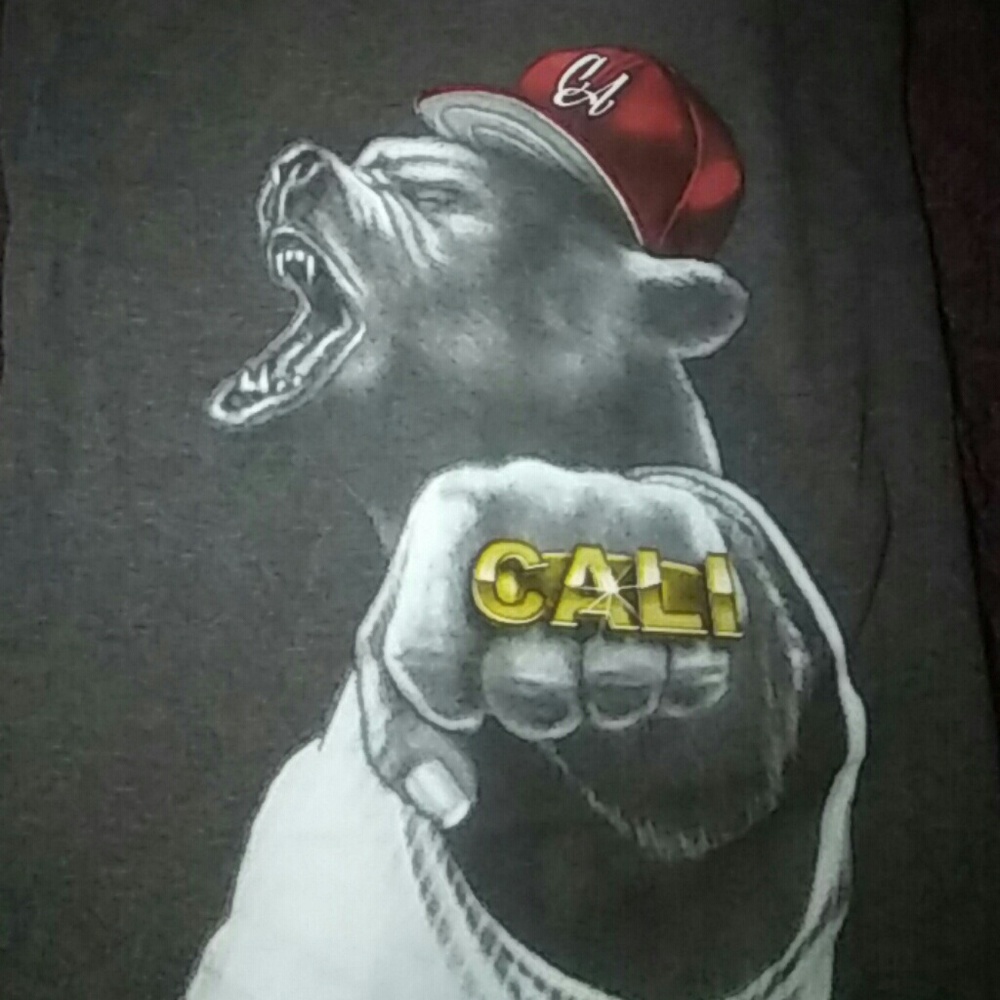 Cali Bear Big Man Tee 6XL